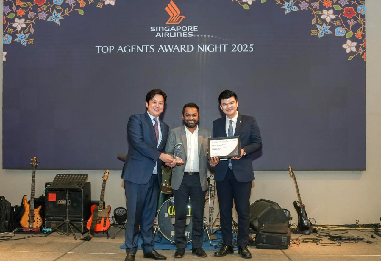 Singapore Airlines Top Agent Award